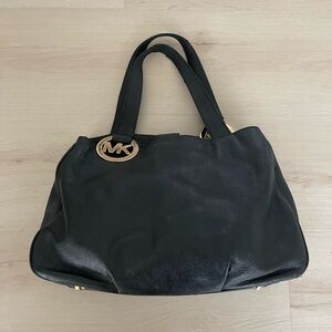 Michael Kors Black Leather purse